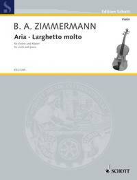 Aria · Larghetto molto