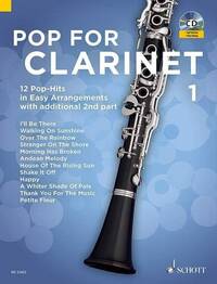POP FOR CLARINET BAND 1 CLARINETTE +CD