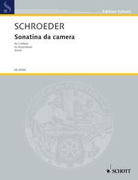 EDITION SCHOTT - SONATINA DA CAMERA - HARPSICHORD.