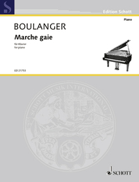 EDITION SCHOTT - MARCHE GAIE - ARRANGED FOR PIANO BY CAROLINE POTTER. PIANO.