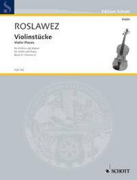 EDITION SCHOTT - PIECES POUR VIOLON - VIOLIN AND PIANO.