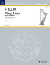 EDITION SCHOTT - FLEURS MUSICALES - 17 PIECES POUR HARPE. HARP.