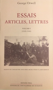ESSAIS, ARTICLES, LETTRES T. 1 - (1920-1940)