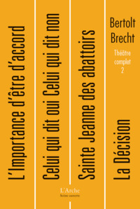 Théâtre complet T2 Brecht