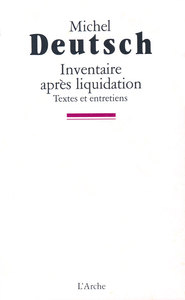 INVENTAIRE APRES LIQUIDATION