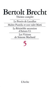 THEATRE COMPLET T5 BRECHT