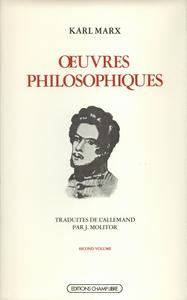 OEUVRES PHILOSOPHIQUES T. 2