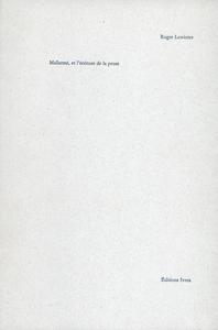 MALLARME ET L'ECRITURE DE LA PROSE
