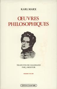 OEUVRES PHILOSOPHIQUES T. 1