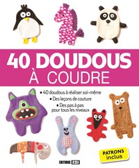 40 doudous a coudre