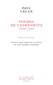 POEMES DE CZERNOWITZ (1938-1945)