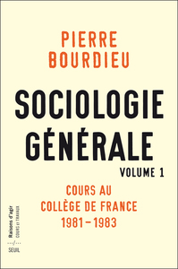 Sociologie générale vol. 1