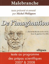 De l'imagination - Malebranche