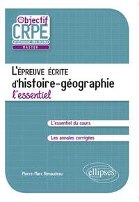 L'épreuve écrite d'Histoire-Géographie. L'essentiel