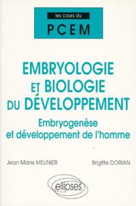 Cours du PCEM - Embryologie et Biologie du développement - Embryogenèse  et développement de l'homme