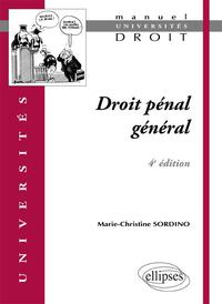 Droit pénal général. 4e édition