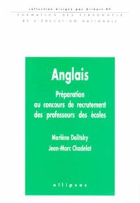 Anglais - Préparation au concours de recrutement des professeurs des écoles