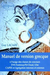 Manuel de version grecque