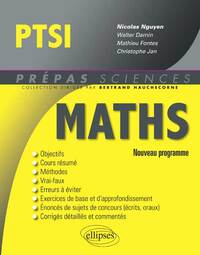 MATHEMATIQUES PTSI - CONFORME AU NOUVEAU PROGRAMME 2013