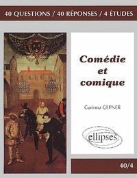 Comédie et comique