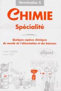 Chimie Spécialité - Quelques espèces chimiques du monde de l'alimentation et des boissons Terminales S