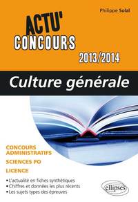 Culture générale - 2013-2014