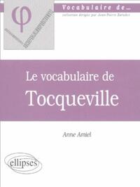 vocabulaire de Tocqueville (Le)