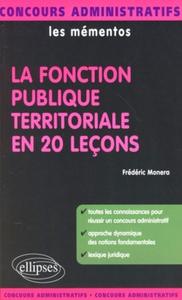 La fonction publique territoriale en 20 leçons