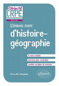 L'épreuve écrite d'histoire-géographie