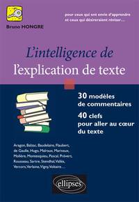 L'intelligence de l'explication de texte