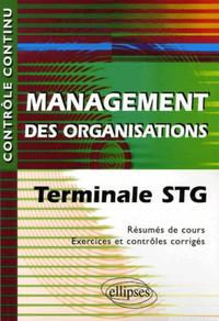 Management des organisations - Terminale STG