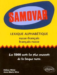 Samovar - Lexique alphabétique français-russe / russe-français