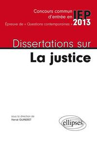 Dissertations sur la justice