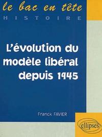 L'évolution du monde libéral depuis 1945