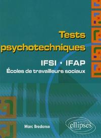 Tests psychotechniques. IFSI-IFAP. Écoles de travailleurs sociaux