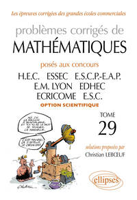 Mathématiques HEC 2008-2009 - Tome 29 (option scientifique)