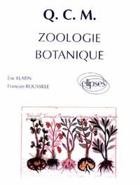 QCM 1re année de Pharmacie, Zoologie et botanique
