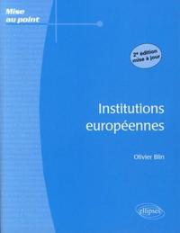 Institutions européennes - 2e édition