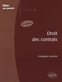 DROIT DES CONTRATS. 2E EDITION