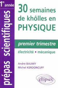 30SK 1ER TRIM.ELECTRI.MECA.