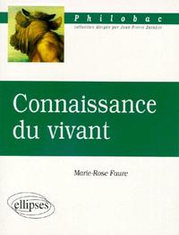 CONNAISSANCE DU VIVANT