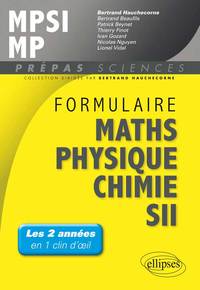 Formulaire : Mathématiques - Physique-Chimie -SII - MPSI/MP