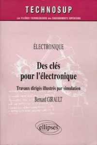 DES CLES POUR L'ELECTRONIQUE - TRAVAUX DIRIGES ILLUSTRES PAR SIMULATION - NIVEAU B