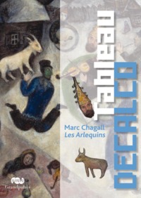 MARC CHAGALL LES ARLEQUINS - TABLEAU DECALCO