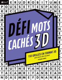 DEFI MOTS CACHES 3D - 155 GRILLES EN FORMAT 3D POUR ENCORE PLUS DE PLAISIR