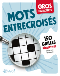 Gros caractères - Mots entrecroisés