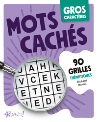 Gros caractères - Mots cachés