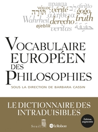 Vocabulaire européen des philosophies