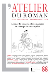 REVUE ATELIER DU ROMAN