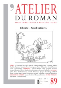 REVUE ATELIER DU ROMAN